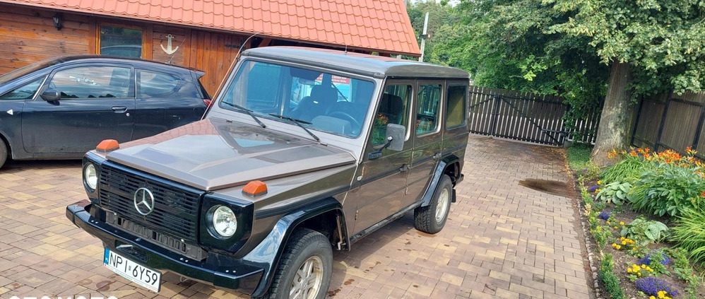 Mercedes-Benz Klasa G cena 69000 przebieg: 233500, rok produkcji 1986 z Ryn małe 92